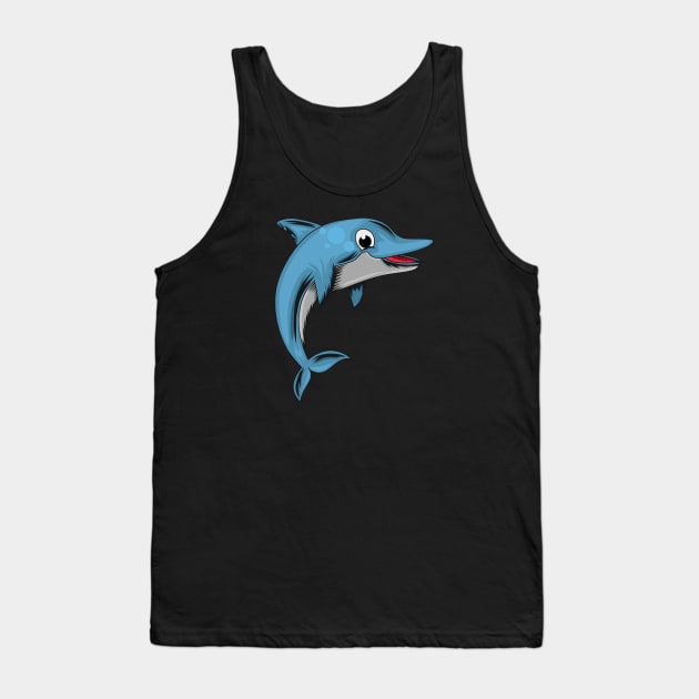 Jump Dolphin Jump Tank Top by Alpzzz⛓️